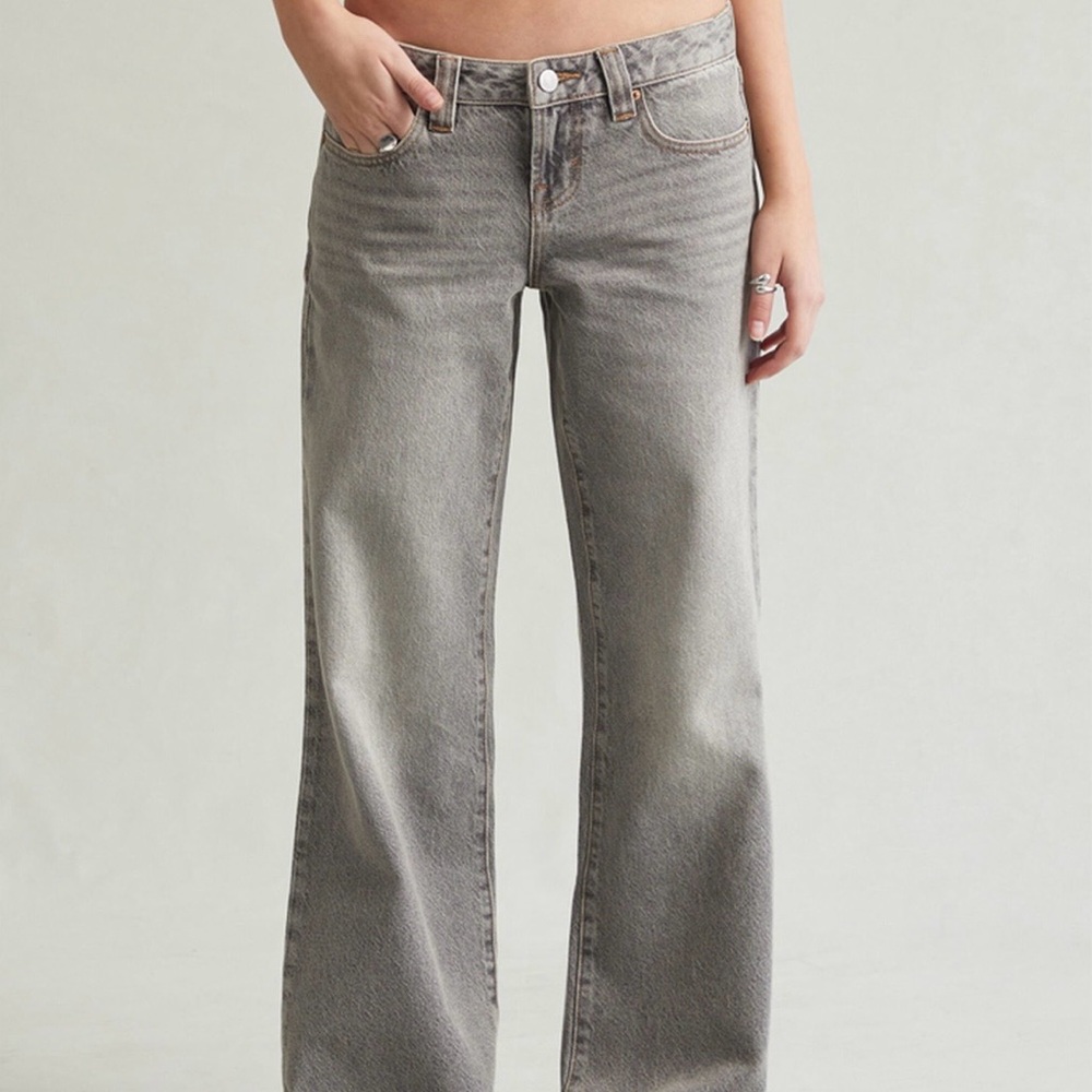 Pacific Sunwear Gray Flare Women's Jeans